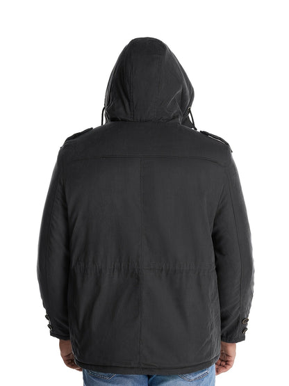 Veste Hiver Homme à Capuche Chaude et Confortable