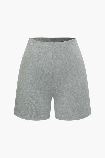 Ensemble Bustier et Shorts Élégant Féminin
