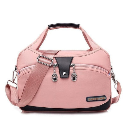 Sac à dos femme avec poche fermée et serrure de sécurité