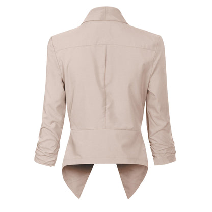 Blazer femme manches longues élégant