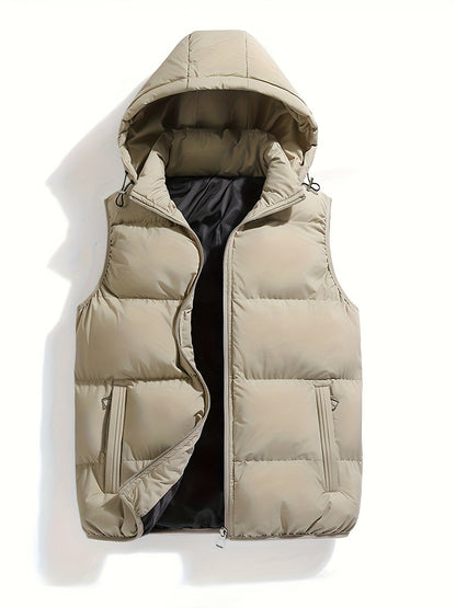 Gilet à capuche décontracté urbain