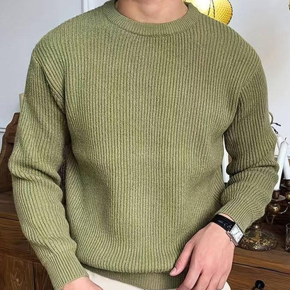 Pull Homme Hiver Douillet et Élégant en Molleton
