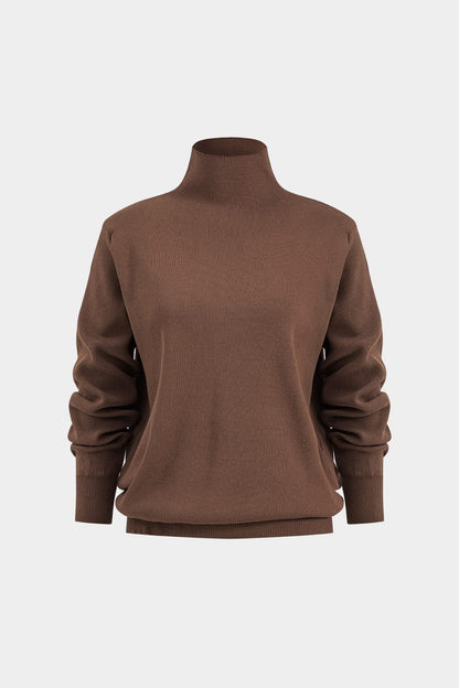 Ensemble Élégant Tricot Cape et Pantalon Large