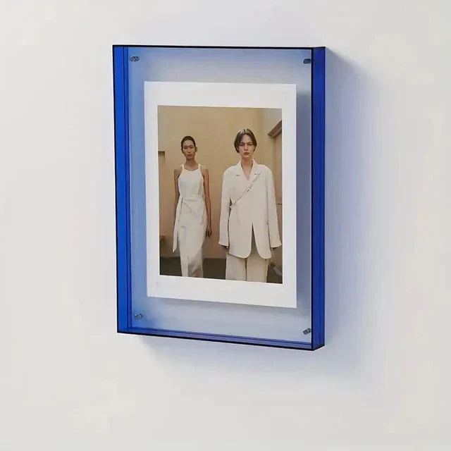 Cadre Photo Moderne en Acrylique Transparent