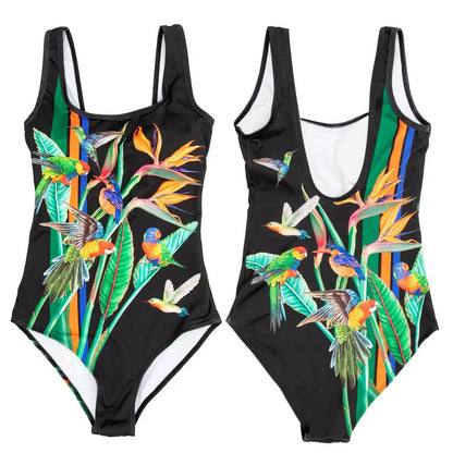 Maillot de bain une pièce Femme Effet sculptant Imprimé 3D Moderne