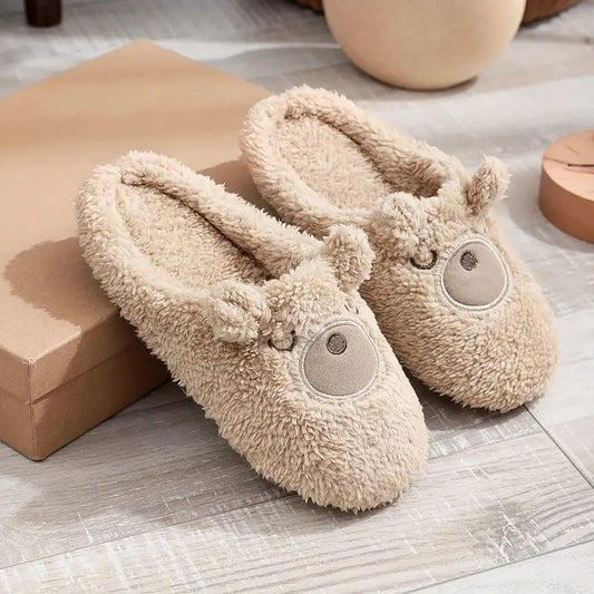 Chaussons Peluche Chauds et Confortables - PanierRoyale