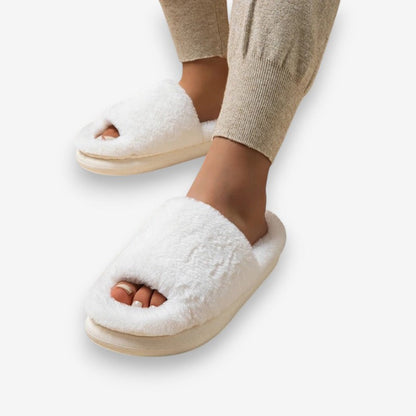 Chaussons Peluche Confortables et Chauffants pour Femme