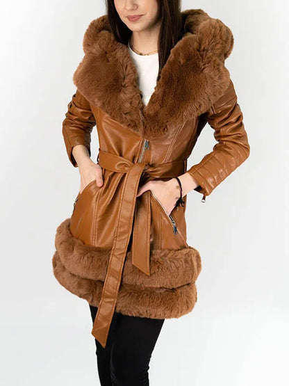 Veste Hiver Femme Douillette et Confortable