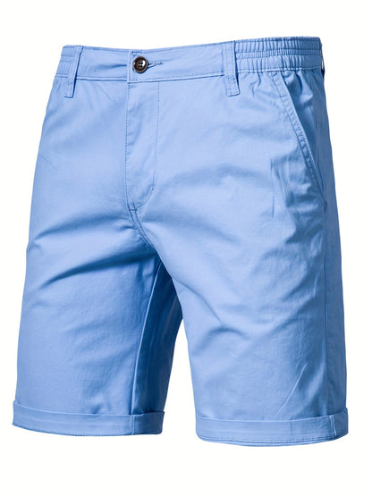 Short Homme Décontracté Gris Élastiqué