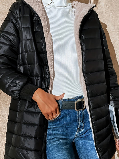 Veste Femme Hiver Chic et Élégante à Fermeture Éclair - PanierRoyale
