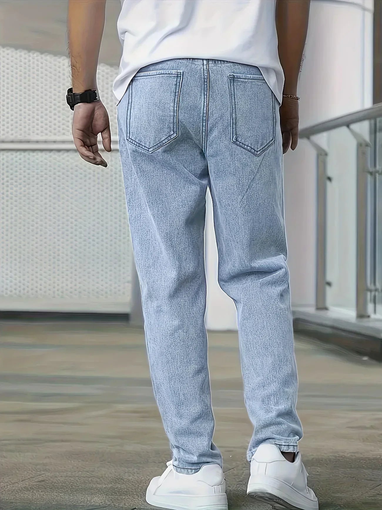 Jean Slim Homme Confortable Coupe Moderne
