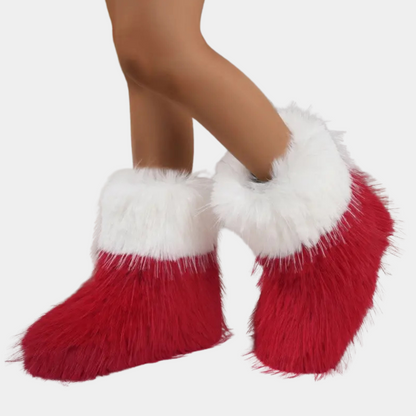 Bottes Hiver Chaussures Femmes Noël