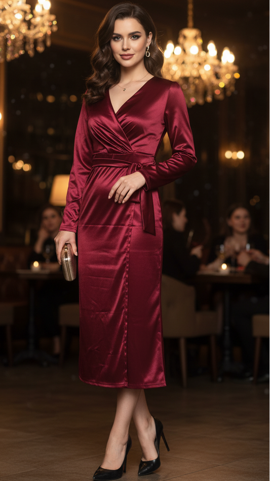 Robe Midi Été Florale pour Femme - BerlinGlamour