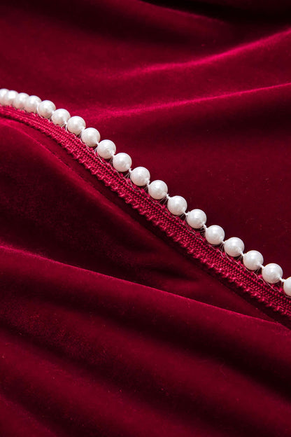 Top en Soie Plissée Élégant pour Femme