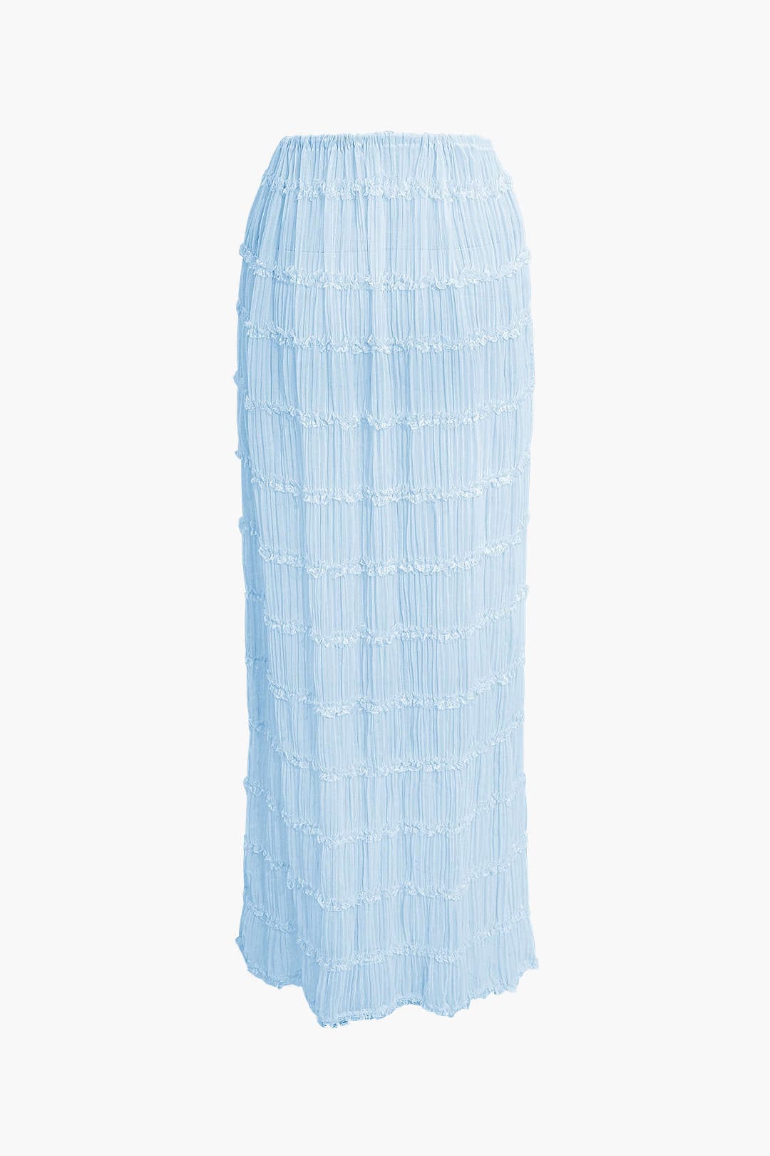 Robe de soirée deux pièces plissée élégante