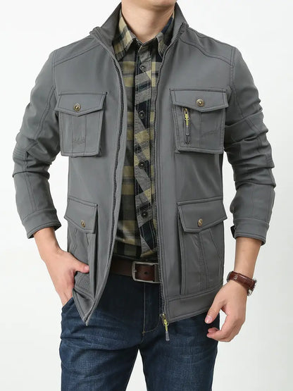 Veste Homme Outdoor Imperméable et Robuste Nylon