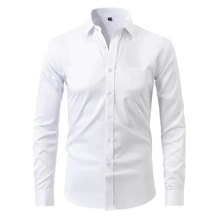 Chemise Homme Manche Longue Slim Fit Moderne - BerlinGlamour