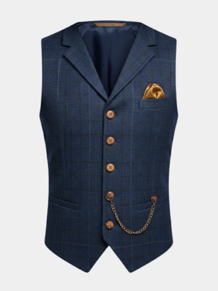 Gilet Homme Confortable Coupe Ajustée Superposition - PanierRoyale