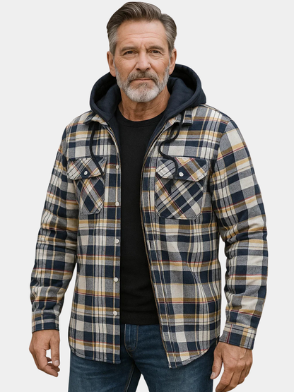 Veste Mélange Laine Confort Coupe Classique