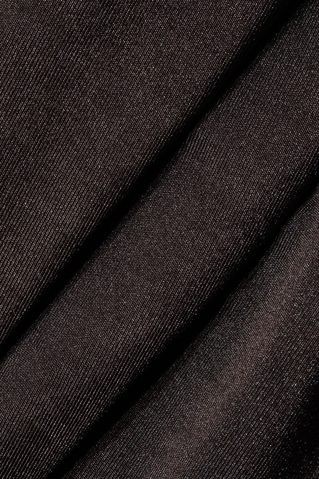 Robe Moulante Col Montant Élégante Noir Femme