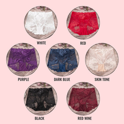 Culotte Femme Dentelle Douce Confort Léger Coupe Classique
