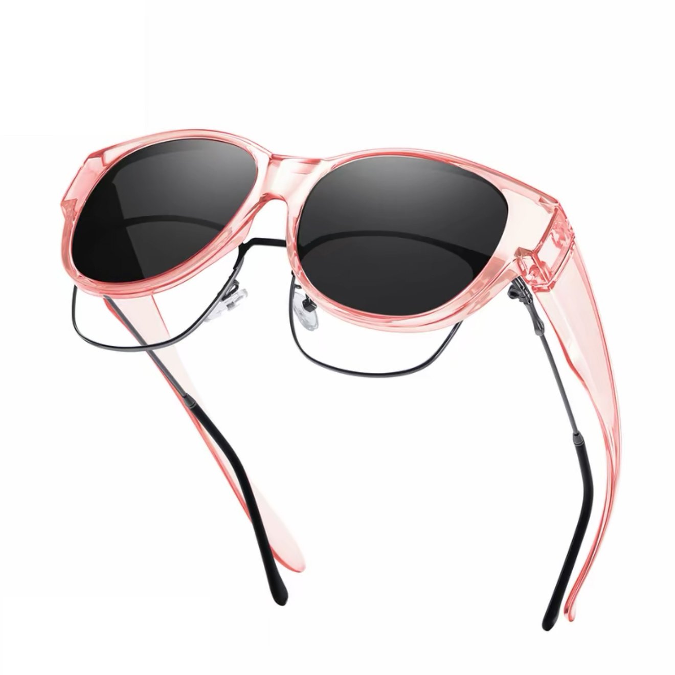 Lunettes de Soleil Femme Polarisées Protection UV400 Style Œil de Chat