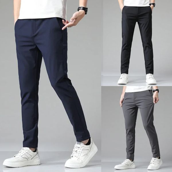 Pantalon Homme Slim Fit Noir