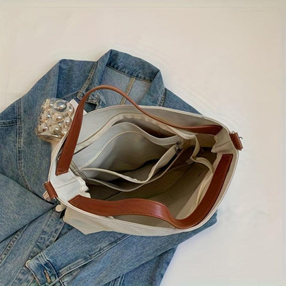 Sac bandoulière Unisexe en toile Pratique Minimaliste