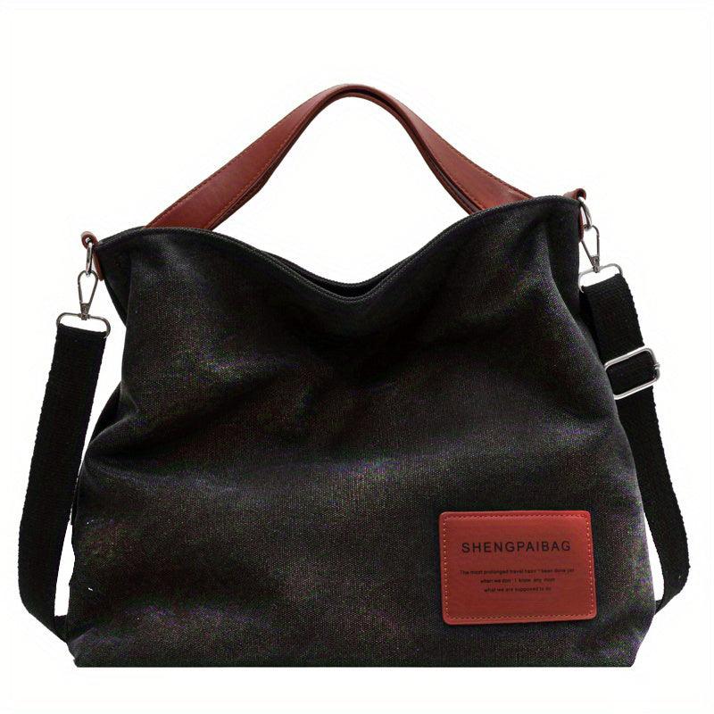 Sac bandoulière Unisexe en toile Pratique Minimaliste