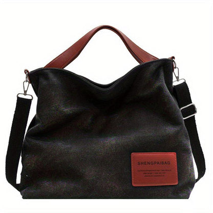 Sac bandoulière Unisexe en toile Pratique Minimaliste