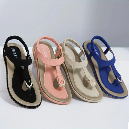 Sandales Femme Semelle Souple Brides Confortables Ergonomiques