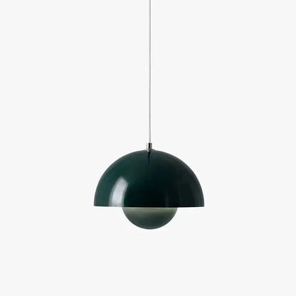Luminaire Suspendu Fleur Élégant en Verre