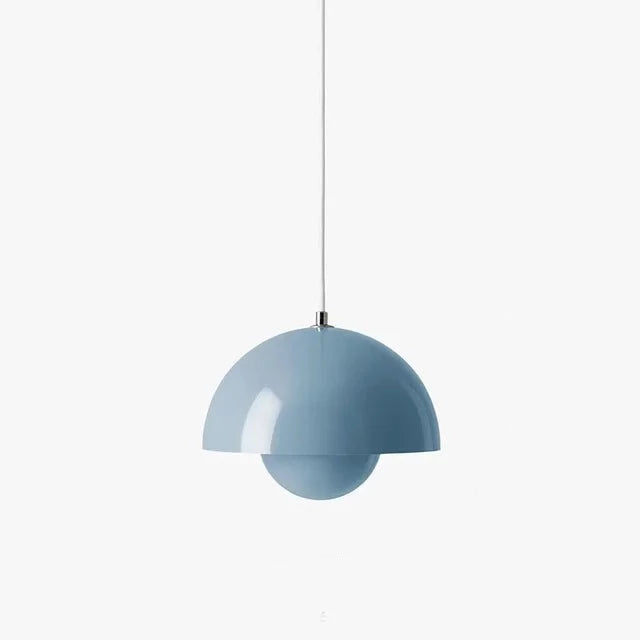 Luminaire Suspendu Fleur Élégant en Verre