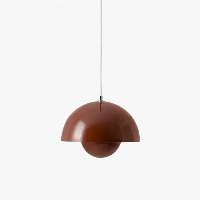 Luminaire Suspendu Fleur Élégant en Verre