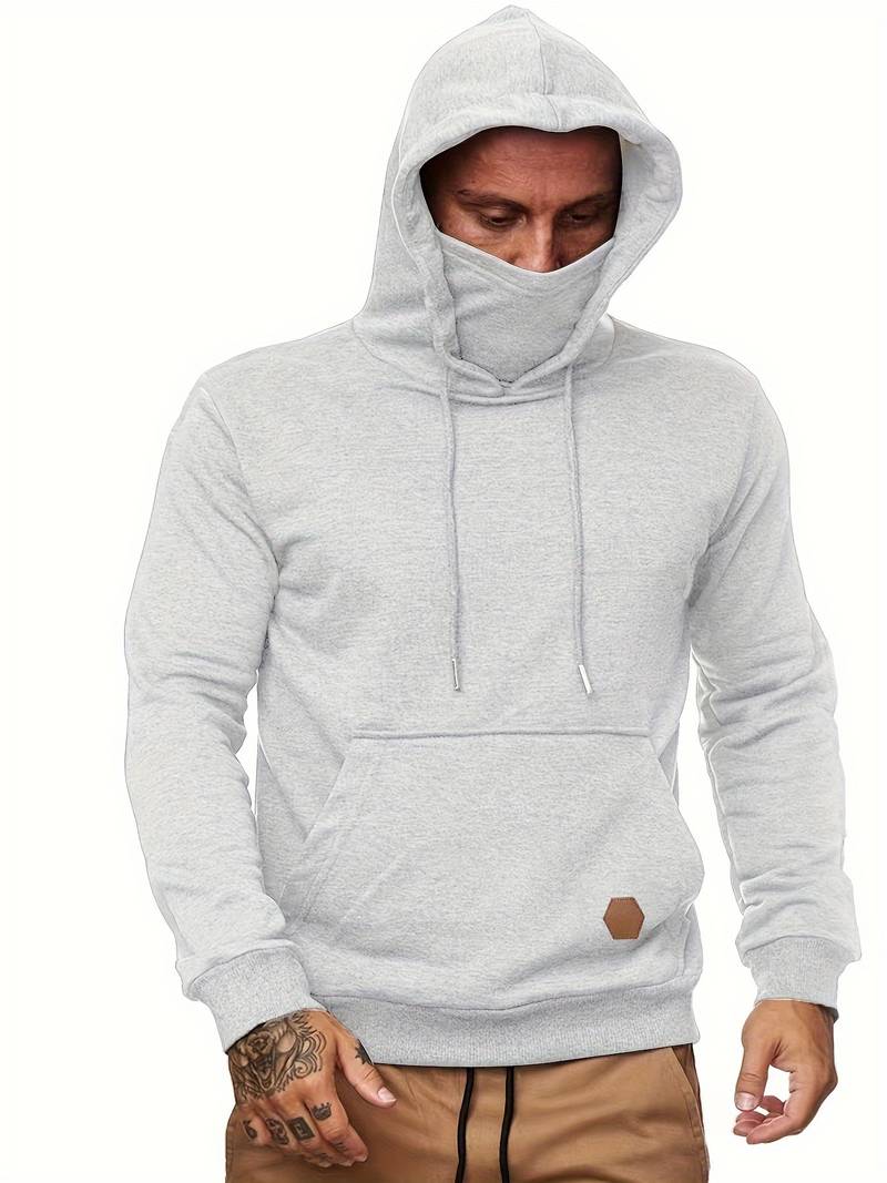 Sweat à Capuche Homme Manches Longues et Chauffant - PanierRoyale