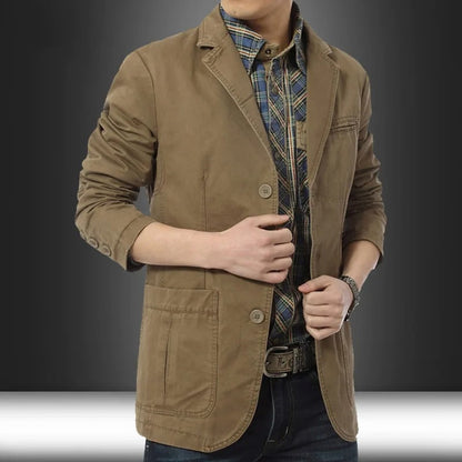 Veste Homme Classique Noir pour Travail et Cocktail