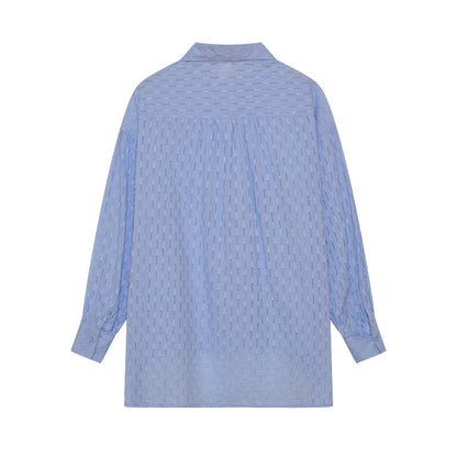 Ensemble Décontracté Femme : Blouse et Short en Coton Oversize