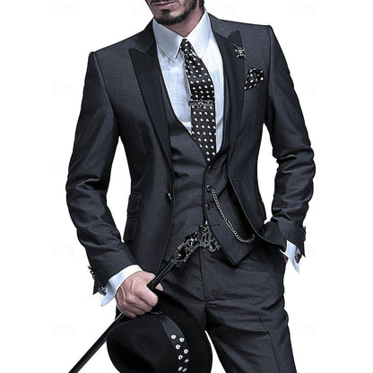 Costume Homme Lin Classique : Blazer, Gilet et Pantalon