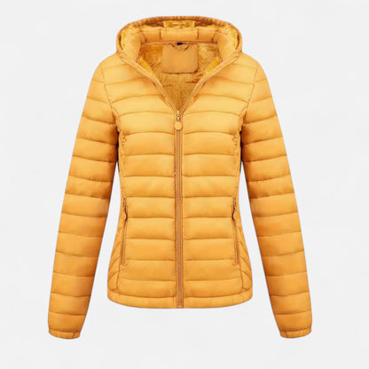 Veste Hiver Femme Doublée Noir Polaire