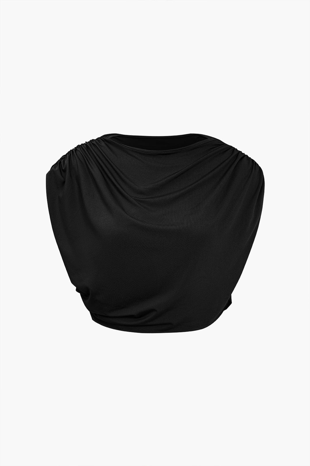 Robe deux pièces élégante avec détails drapés