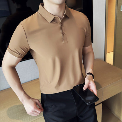 T-shirt Homme Été Slim Fit Respirant