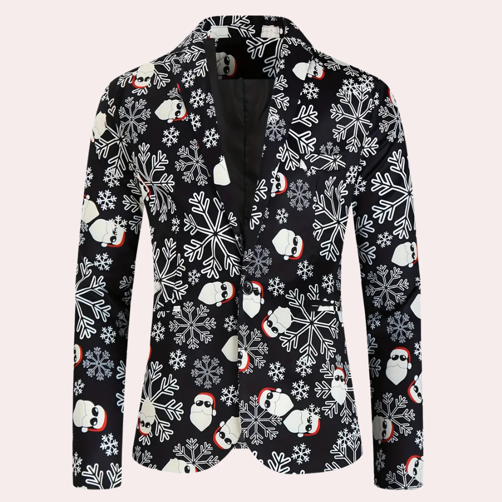 SANTIAGO - Blazer de Noël Élégant pour Hommes