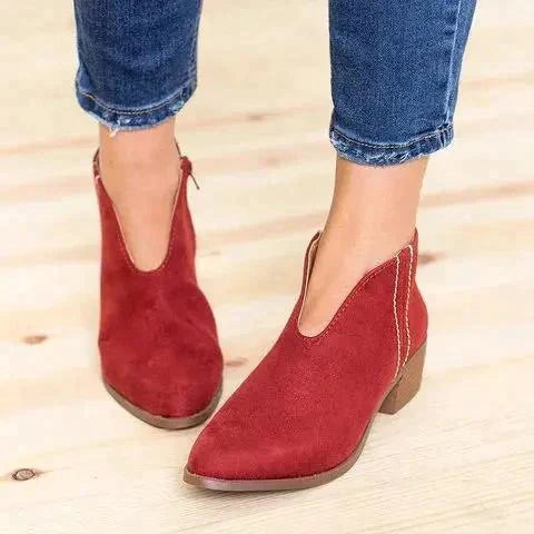Bottines Femmes Talon Haut Hiver Chic et Élégantes - PanierRoyale