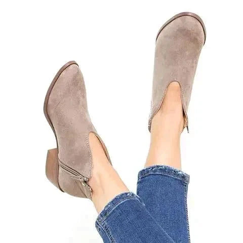 Bottines Femmes Talon Haut Hiver Chic et Élégantes