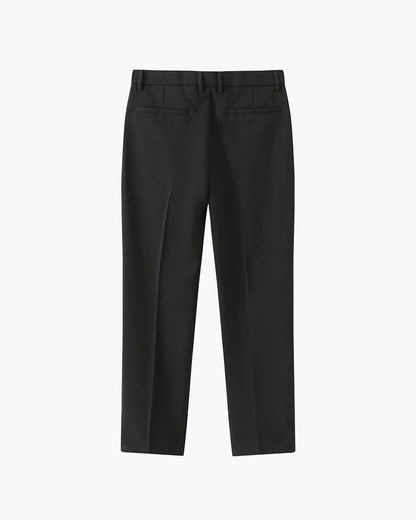 Pantalon Business Slim Fit Noir Élégant