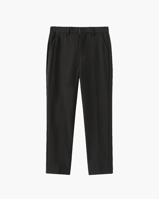 Pantalon Business Slim Fit Noir Élégant - BerlinGlamour