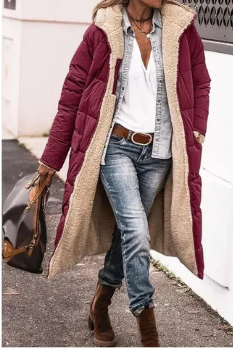 Veste Hiver Femme Douillette et Chaude - PanierRoyale