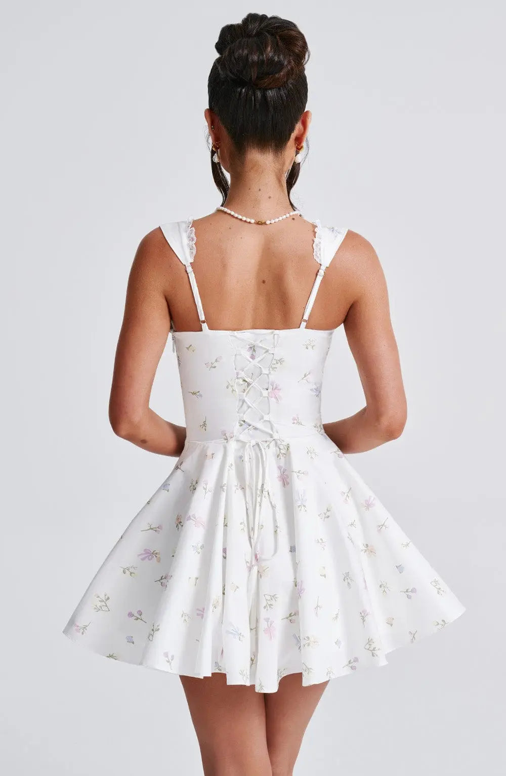 Alessia | Minikleid - Buntes Blumenprint Zendoo.de