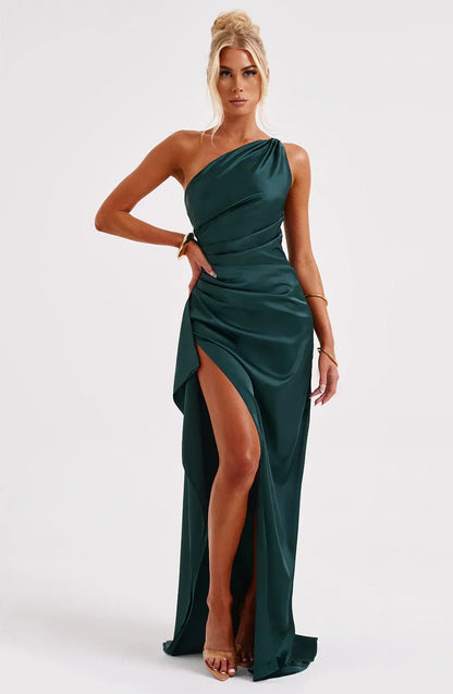 Robe De Soirée Pour Femme À Une Épaule | Dos Nu