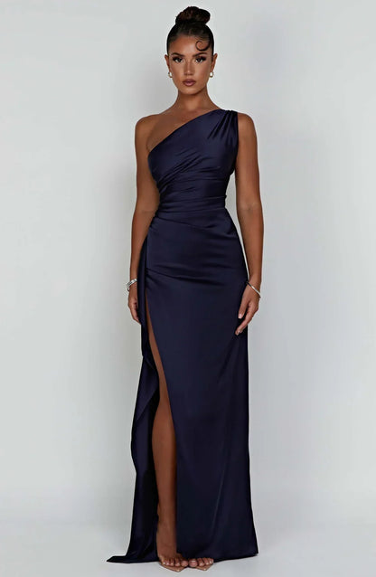 Robe De Soirée Pour Femme À Une Épaule | Dos Nu